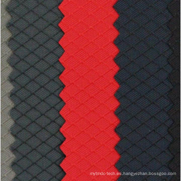 Tela de nylon oxford de nylon de diamantes 210d para equipaje